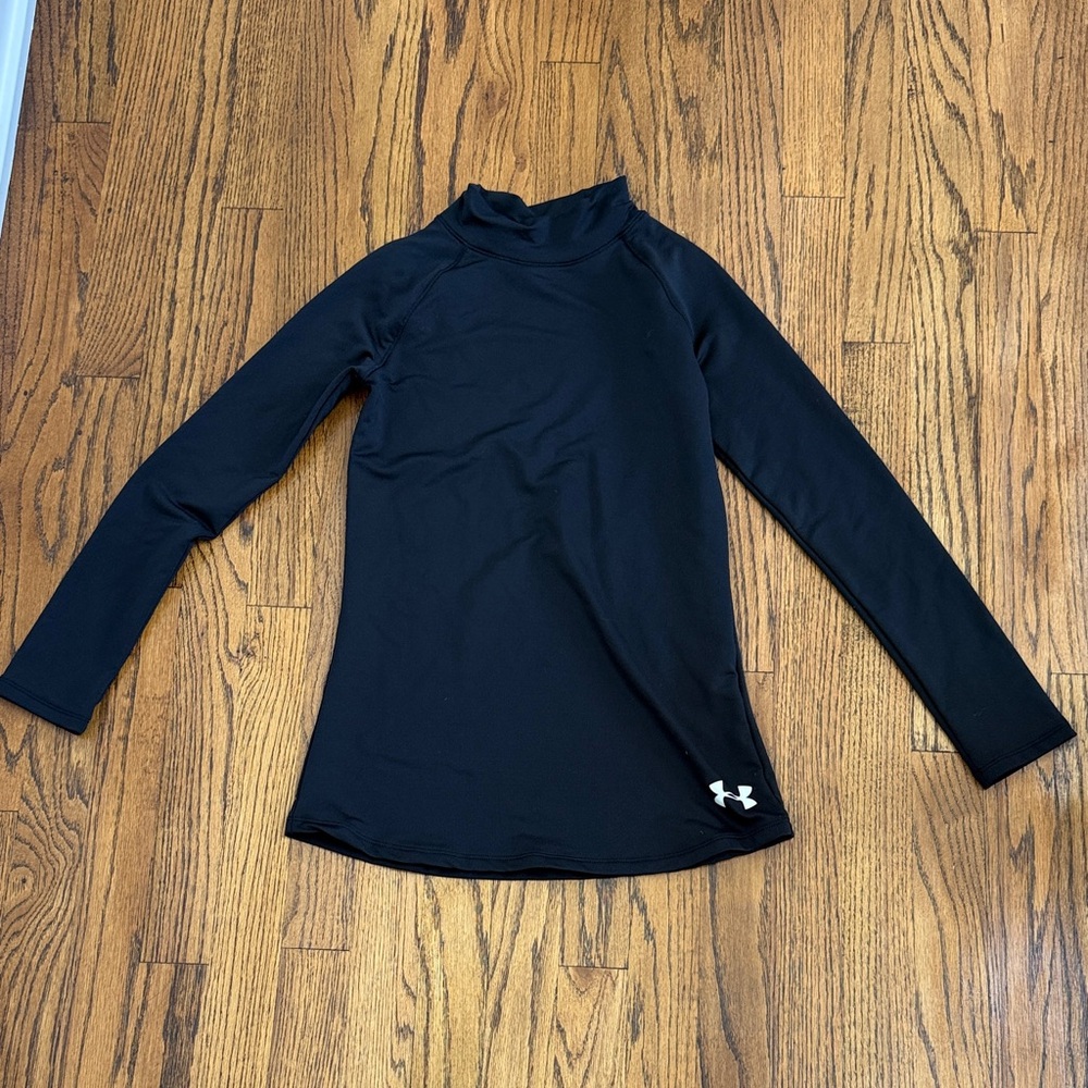 Under Armour Black Cold Gear Performance Long Sleeve Shirt